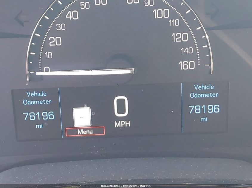 2018 Cadillac Cts Luxury VIN: 1G6AR5SX5J0105445 Lot: 43931255