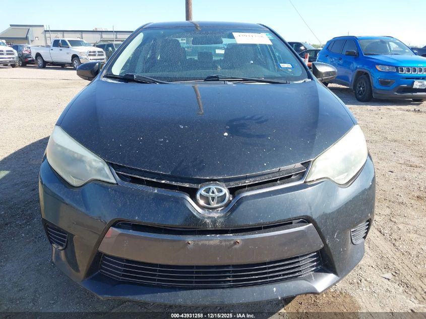 2015 Toyota Corolla Le VIN: 2T1BURHE4FC253046 Lot: 43931258