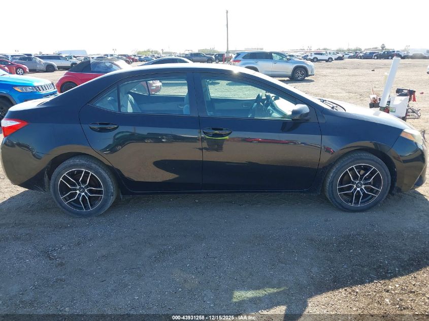 2015 Toyota Corolla Le VIN: 2T1BURHE4FC253046 Lot: 43931258