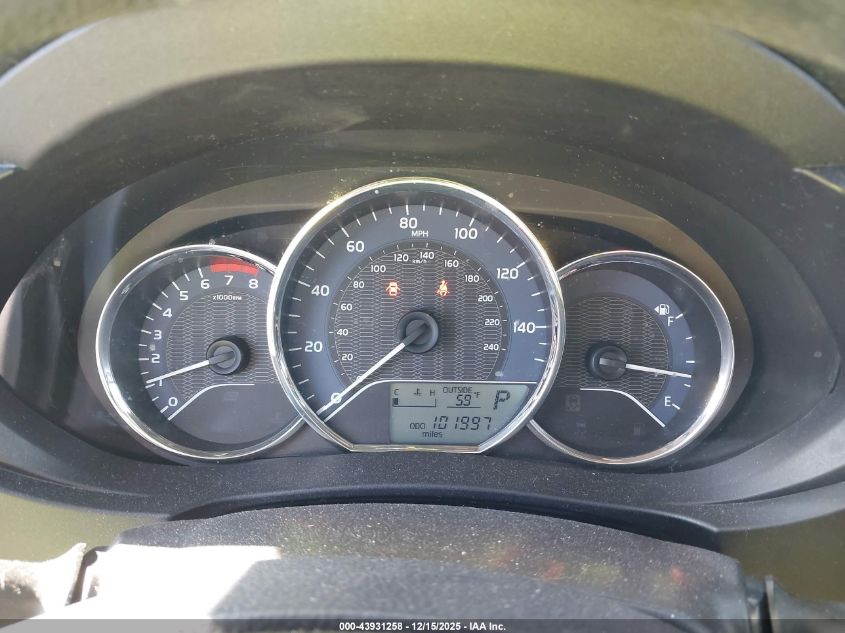 2015 Toyota Corolla Le VIN: 2T1BURHE4FC253046 Lot: 43931258