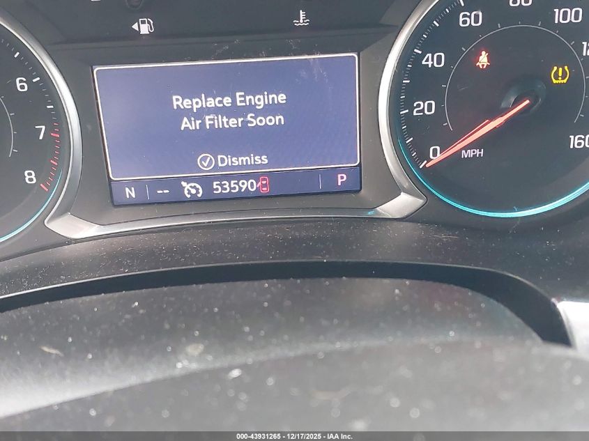 2020 Chevrolet Traverse Fwd Lt Leather VIN: 1GNERHKW3LJ147530 Lot: 43931265