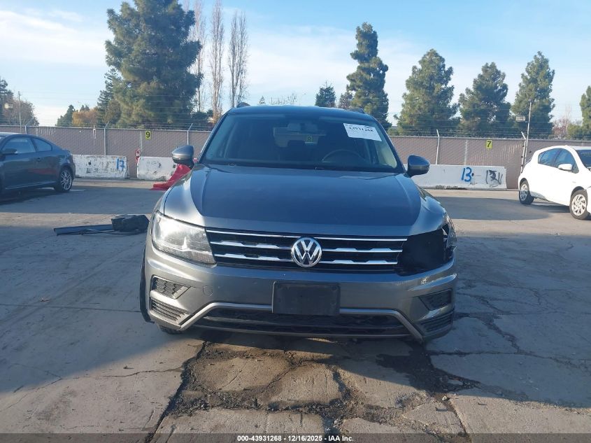 2018 Volkswagen Tiguan 2.0T S VIN: 3VV1B7AX9JM103887 Lot: 43931268