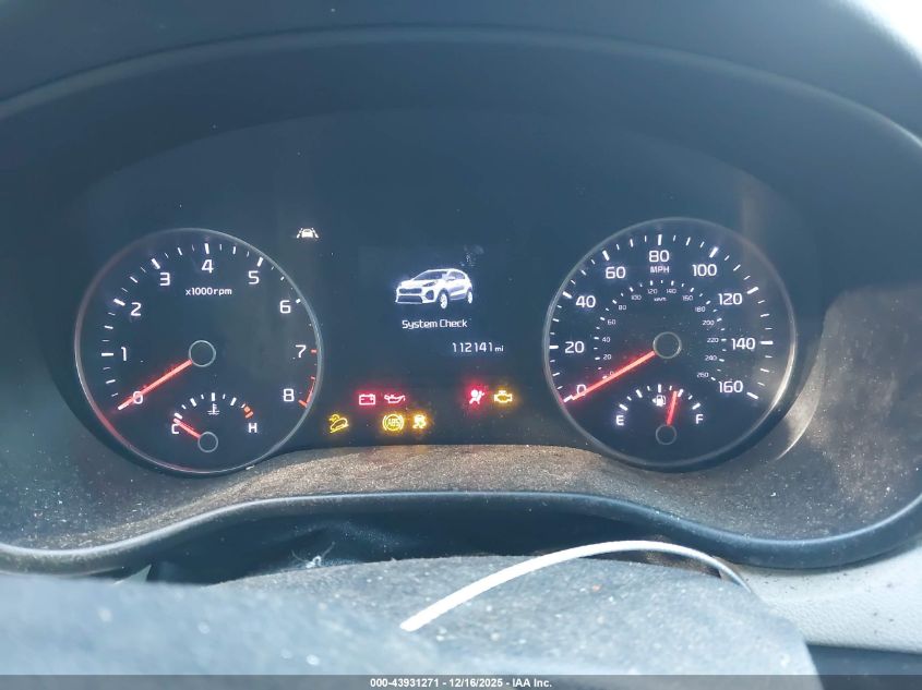 2020 Kia Sportage Lx VIN: KNDPM3AC9L7823521 Lot: 43931271