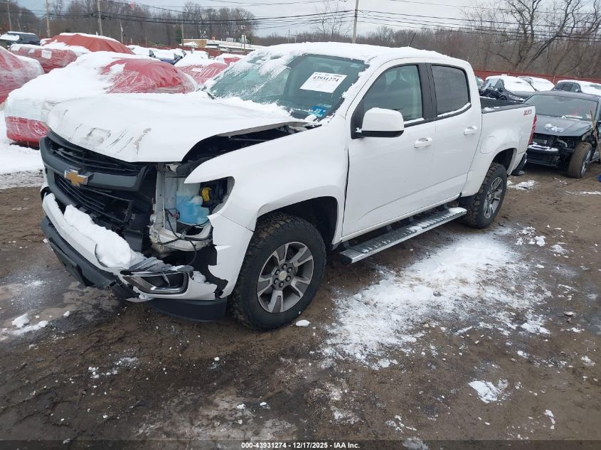 2018 Chevrolet Colorado Z71 VIN: 1GCGTDEN0J1252618 Lot: 43931274