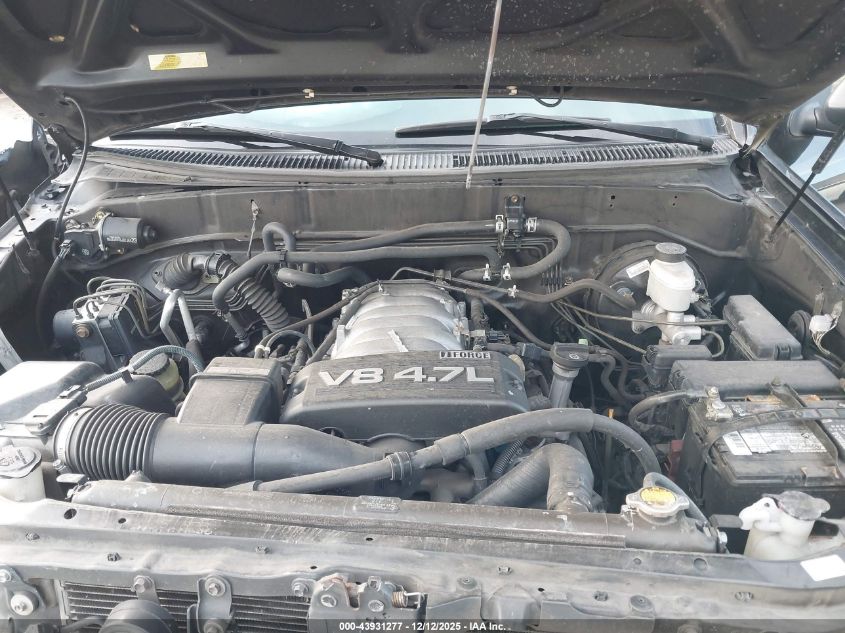 2004 Toyota Sequoia Limited V8 VIN: 5TDZT38A74S231834 Lot: 43931277