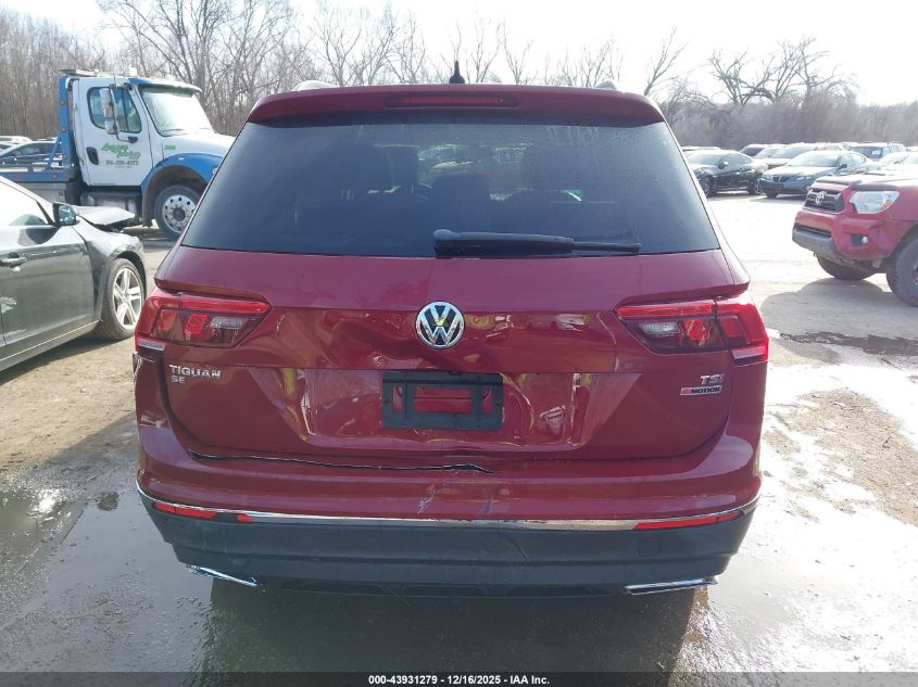 2018 Volkswagen Tiguan 2.0T Se/2.0T Sel VIN: 3VV2B7AX0JM062862 Lot: 43931279