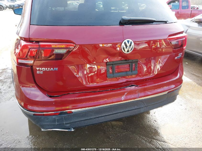 2018 Volkswagen Tiguan 2.0T Se/2.0T Sel VIN: 3VV2B7AX0JM062862 Lot: 43931279