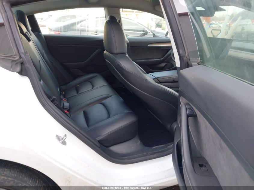 2023 Tesla Model 3 Rear-Wheel Drive VIN: 5YJ3E1EA4PF616320 Lot: 43931283