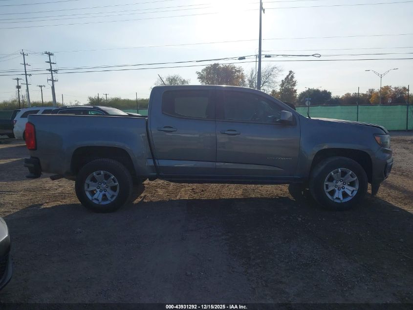 2021 Chevrolet Colorado 2Wd Short Box Lt VIN: 1GCGSCEN7M1209427 Lot: 43931292