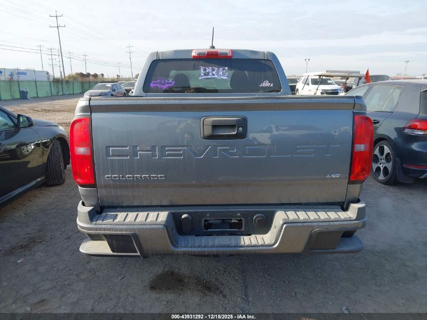2021 Chevrolet Colorado 2Wd Short Box Lt VIN: 1GCGSCEN7M1209427 Lot: 43931292