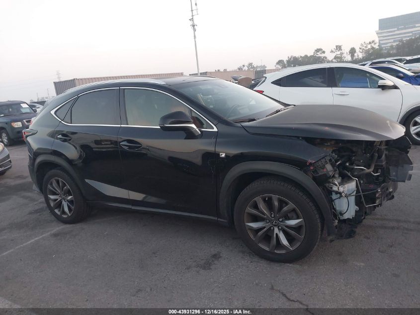 2019 Lexus Nx 300 F Sport VIN: JTJYARBZ2K2132018 Lot: 43931296