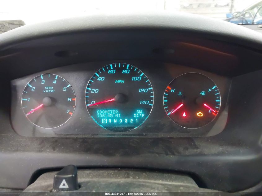 2010 Chevrolet Impala Lt VIN: 2G1WB5EN7A1179593 Lot: 43931297