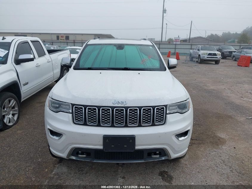 2017 Jeep Grand Cherokee Overland 4X4 VIN: 1C4RJFCG0HC755420 Lot: 43931302