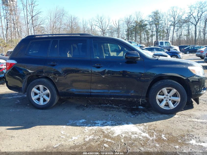 2010 Toyota Highlander Base V6 VIN: 5TDBK3EH8AS022085 Lot: 43931306