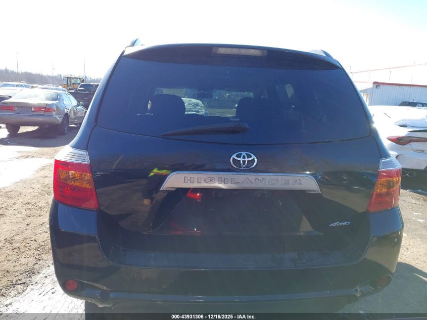 2010 Toyota Highlander Base V6 VIN: 5TDBK3EH8AS022085 Lot: 43931306