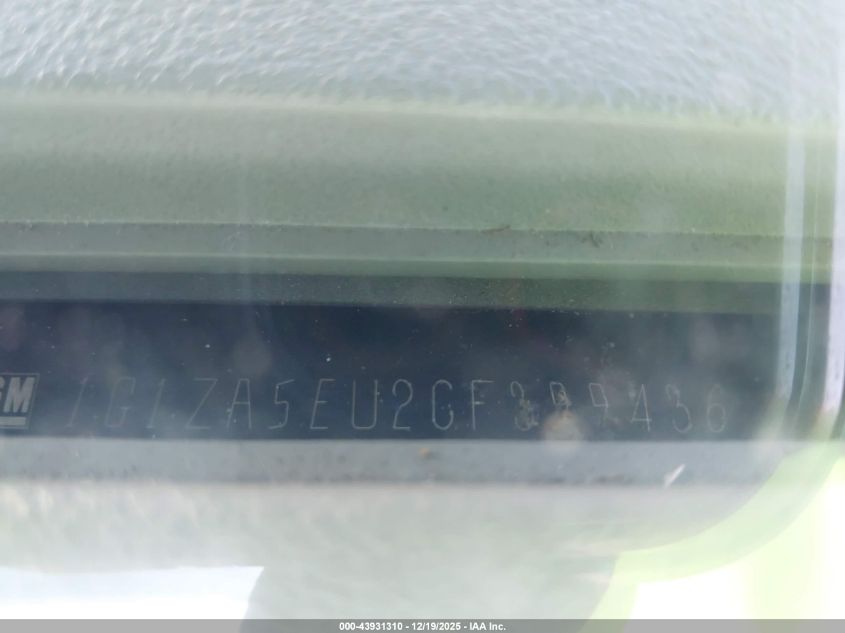 2012 Chevrolet Malibu Ls VIN: 1G1ZA5EU2CF399436 Lot: 43931310