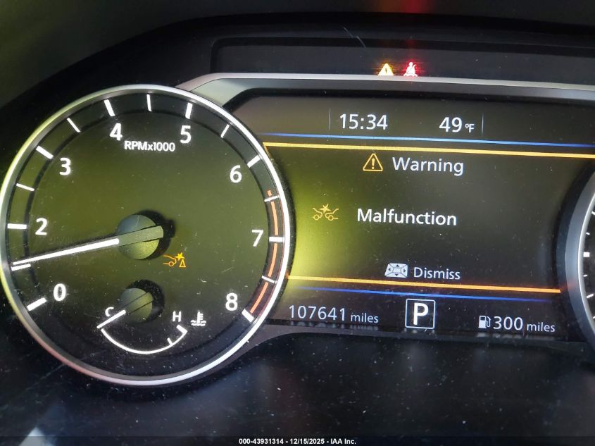 2019 Nissan Altima 2.5 Sv VIN: 1N4BL4DV6KC142003 Lot: 43931314