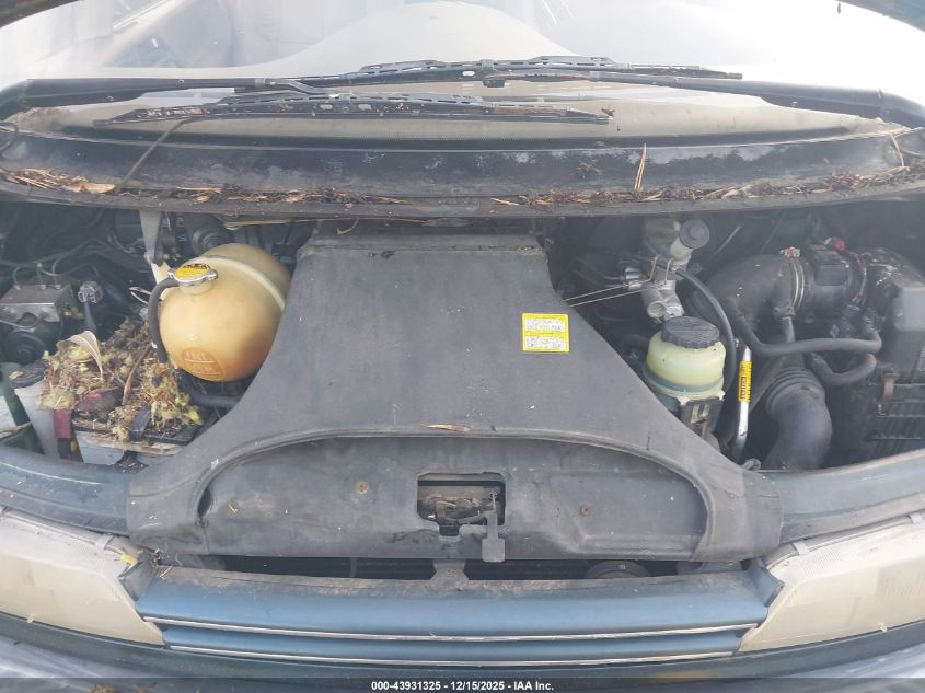 1997 Toyota Previa Le S/C VIN: JT3GK13M2V1278482 Lot: 43931325