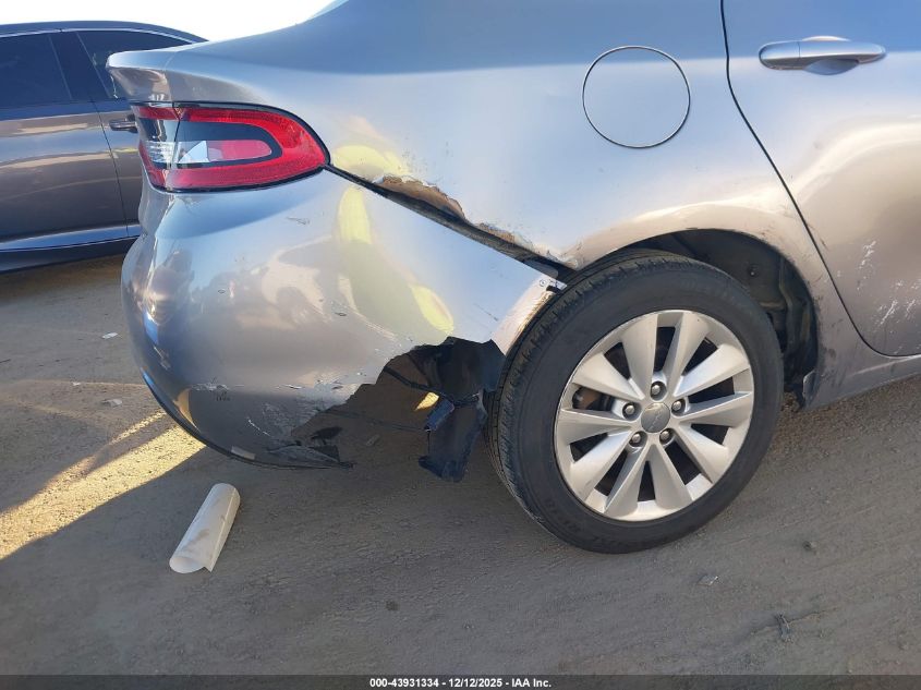 2014 Dodge Dart Sxt VIN: 1C3CDFBB7ED917685 Lot: 43931334