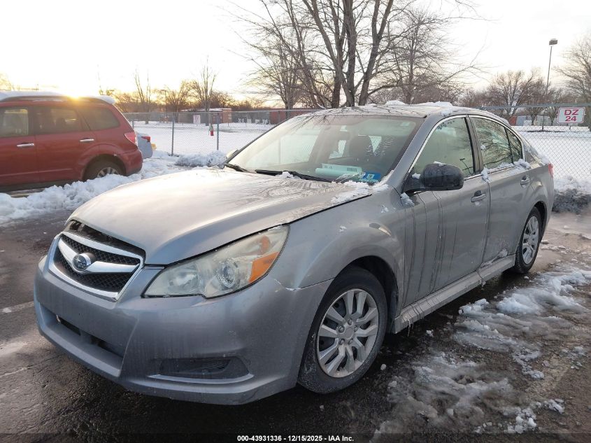2010 Subaru Legacy 2.5I VIN: 4S3BMBA6XA3234268 Lot: 43931336