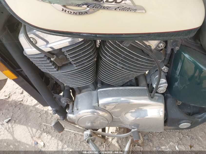 1998 Honda Vt1100 C2 VIN: 1HFSC3236WA300174 Lot: 43931341