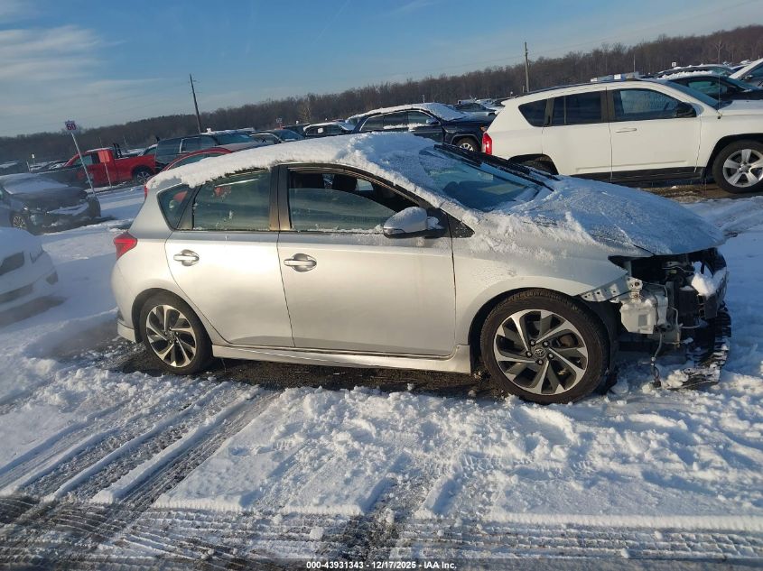 2017 Toyota Corolla Im VIN: JTNKARJE1HJ551785 Lot: 43931343
