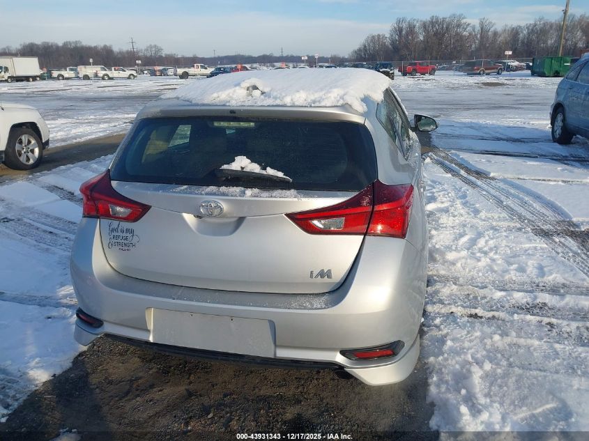 2017 Toyota Corolla Im VIN: JTNKARJE1HJ551785 Lot: 43931343