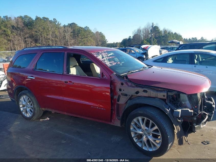 2014 Dodge Durango Citadel VIN: 1C4RDJEG8EC374725 Lot: 43931348