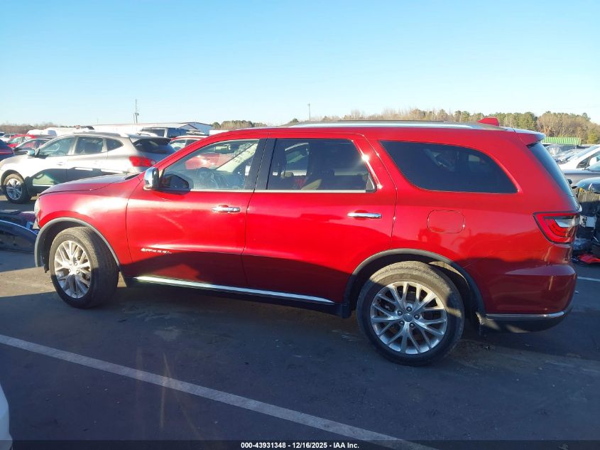 2014 Dodge Durango Citadel VIN: 1C4RDJEG8EC374725 Lot: 43931348