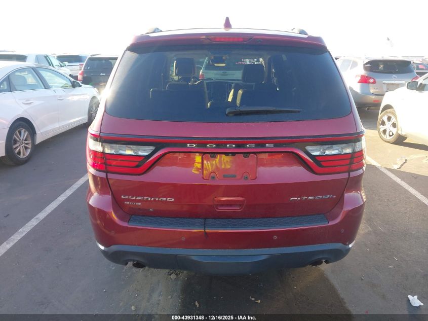 2014 Dodge Durango Citadel VIN: 1C4RDJEG8EC374725 Lot: 43931348