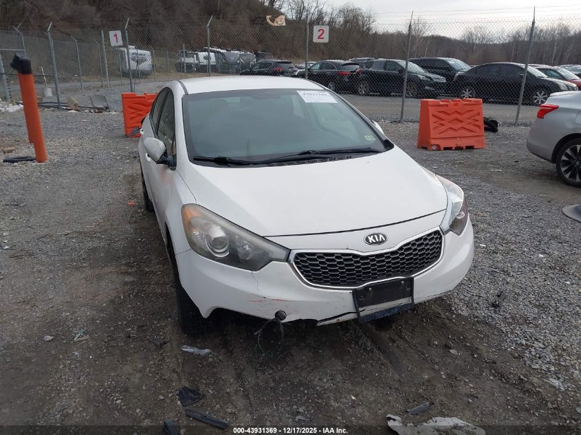 2016 Kia Forte Lx VIN: KNAFK4A64G5616602 Lot: 43931369