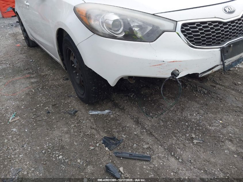 2016 Kia Forte Lx VIN: KNAFK4A64G5616602 Lot: 43931369