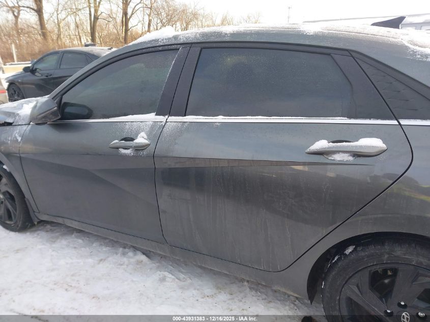 2024 Hyundai Elantra Hybrid Limited VIN: KMHLN4DJ6RU115504 Lot: 43931383