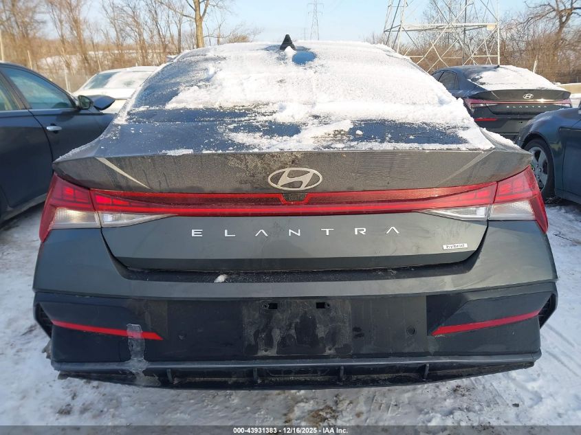 2024 Hyundai Elantra Hybrid Limited VIN: KMHLN4DJ6RU115504 Lot: 43931383