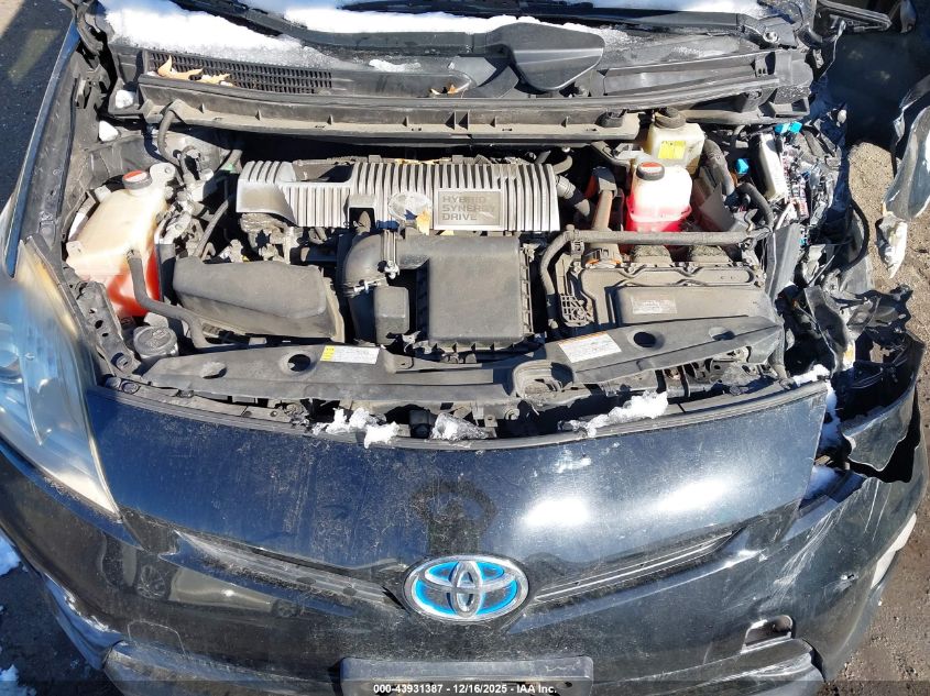 2015 Toyota Prius Two VIN: JTDKN3DU9F1996314 Lot: 43931387