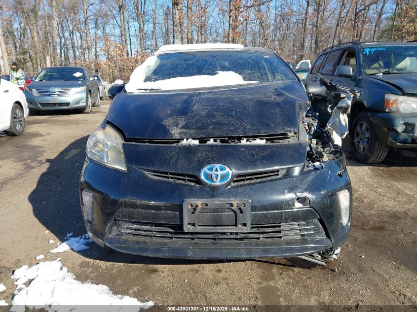 2015 Toyota Prius Two VIN: JTDKN3DU9F1996314 Lot: 43931387