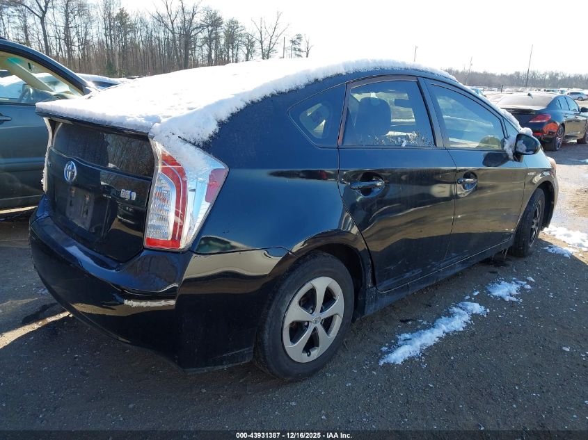 2015 Toyota Prius Two VIN: JTDKN3DU9F1996314 Lot: 43931387