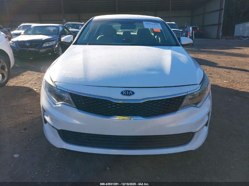 2018 Kia Optima Lx VIN: 5XXGT4L38JG253084 Lot: 43931391