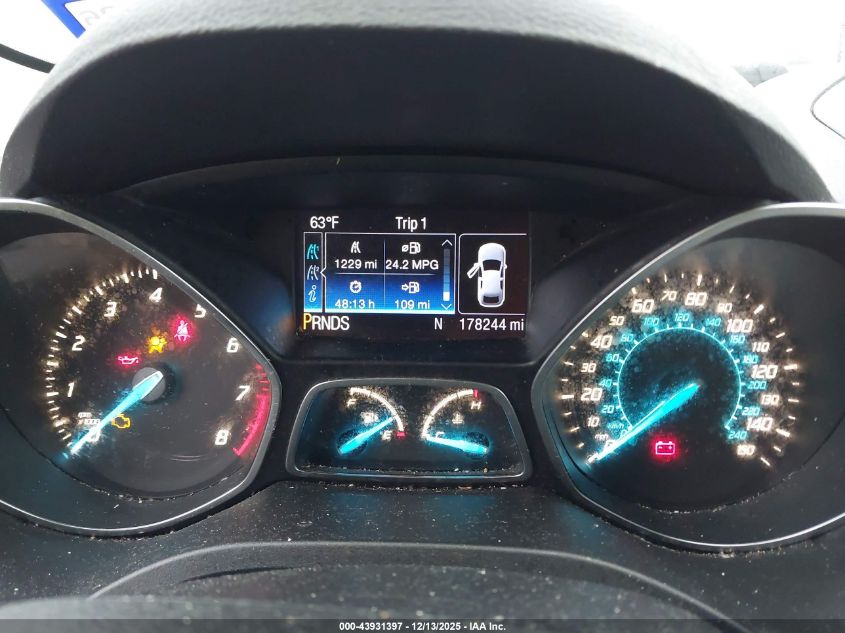 2013 Ford Escape Se VIN: 1FMCU0GXXDUA93379 Lot: 43931397