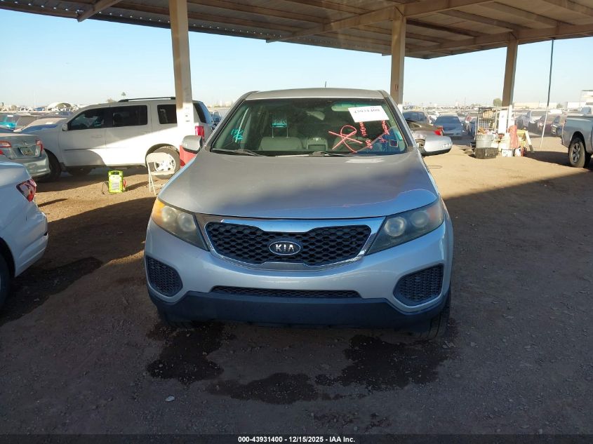 2012 Kia Sorento Lx VIN: 5XYKT3A1XCG241328 Lot: 43931400