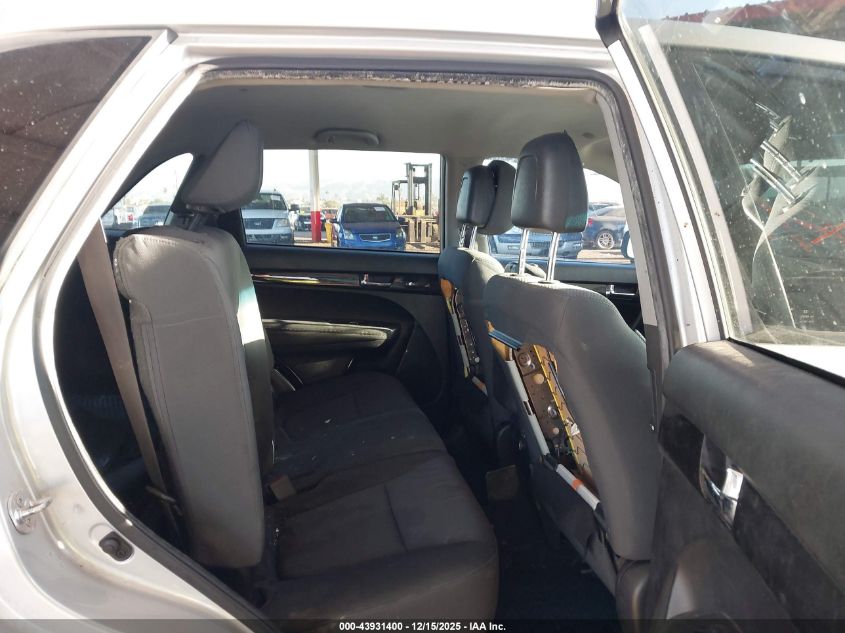 2012 Kia Sorento Lx VIN: 5XYKT3A1XCG241328 Lot: 43931400