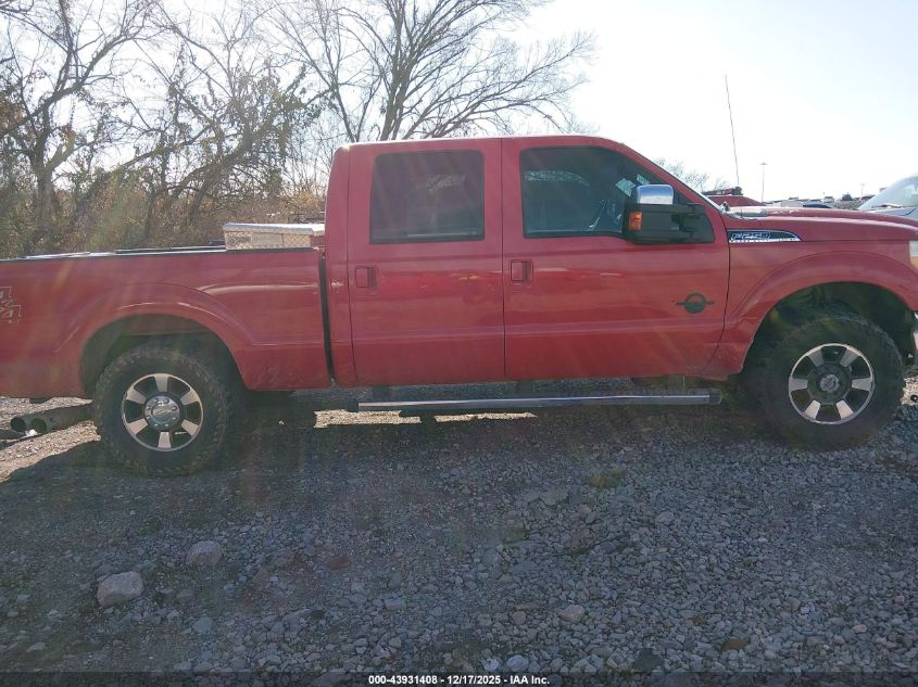 2011 Ford F-250 Lariat VIN: 1FT7W2BTXBEC45782 Lot: 43931408