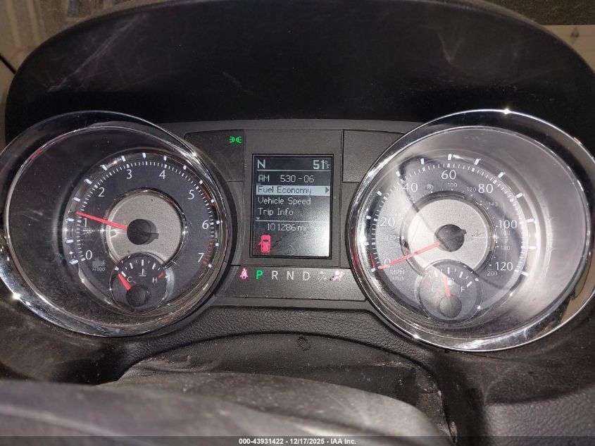 2012 Chrysler Town & Country Touring VIN: 2C4RC1BG0CR278762 Lot: 43931422