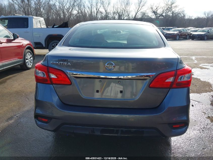 2019 Nissan Sentra S VIN: 3N1AB7AP0KY336701 Lot: 43931423