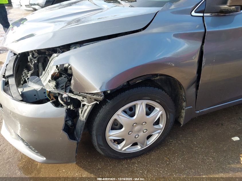 2019 Nissan Sentra S VIN: 3N1AB7AP0KY336701 Lot: 43931423