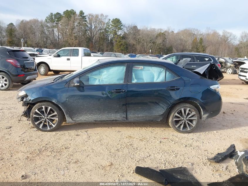 2017 Toyota Corolla Se VIN: 2T1BURHE3HC769286 Lot: 43931427