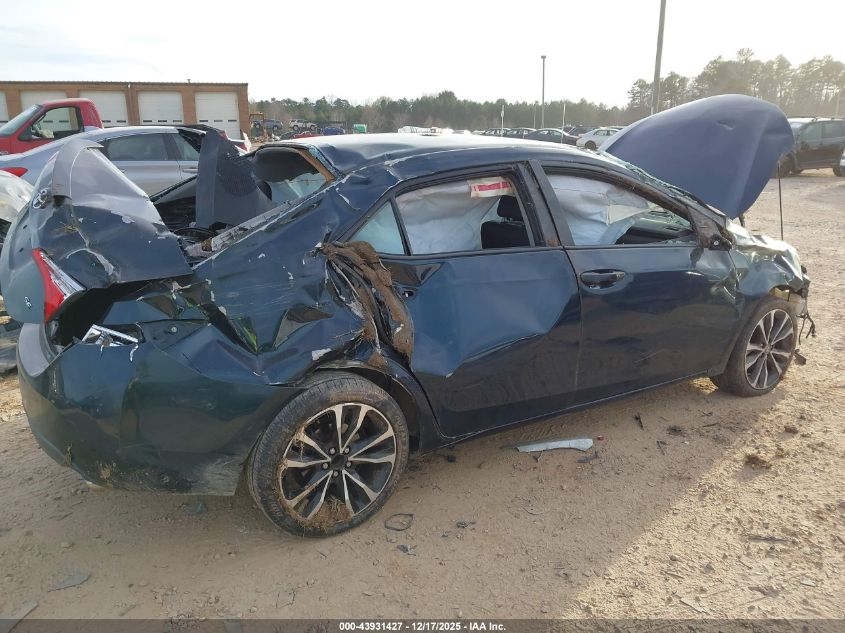 2017 Toyota Corolla Se VIN: 2T1BURHE3HC769286 Lot: 43931427