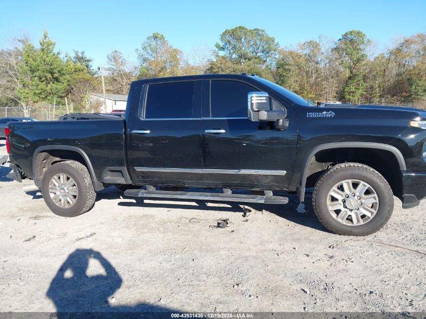 2025 Chevrolet Silverado 2500Hd 4Wd Standard Bed High Country VIN: 2GC4KREY3S1129548 Lot: 43931430