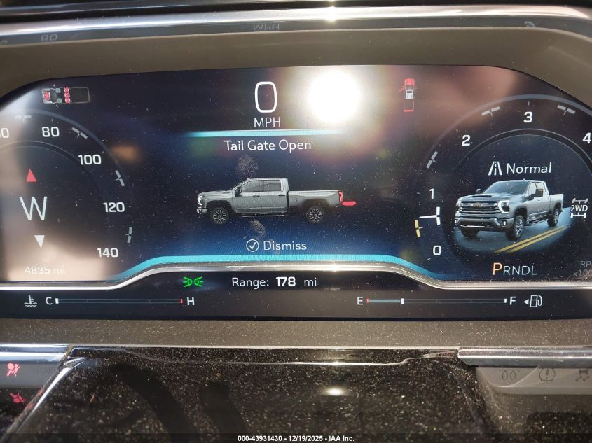 2025 Chevrolet Silverado 2500Hd 4Wd Standard Bed High Country VIN: 2GC4KREY3S1129548 Lot: 43931430