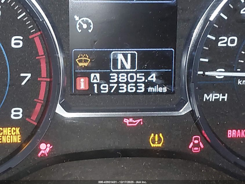 2017 Subaru Forester 2.5I Limited VIN: JF2SJAJC6HH433826 Lot: 43931431